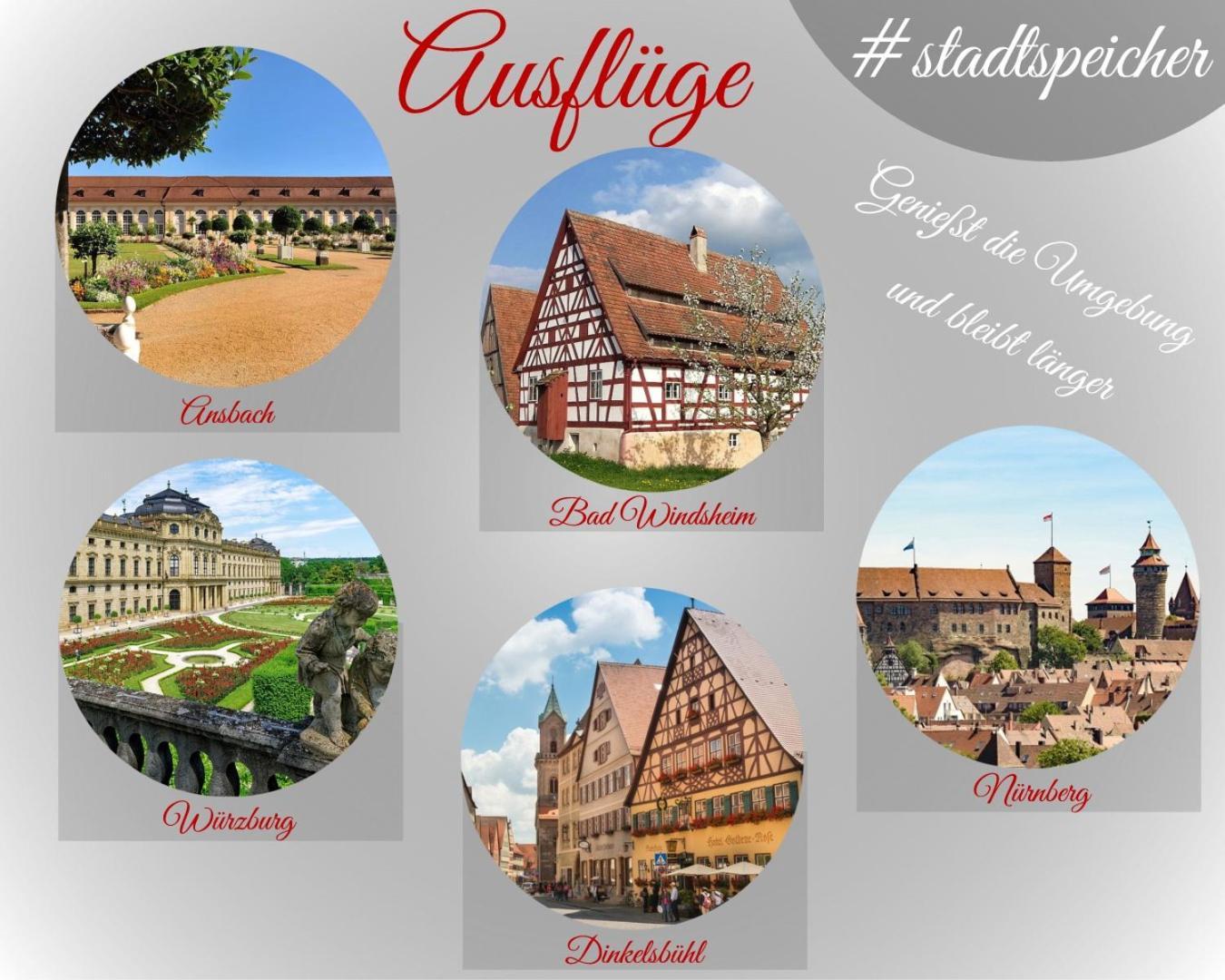 #Stadtspeicher - Gruener Stern Das Apartment Mitten In Der Altstadt Rothenburg ob der Tauber Eksteriør billede